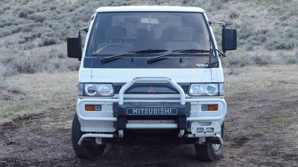 1992 mitsubishi delica l300 starwagon glx turbo diesel 4x4 manual vanlife