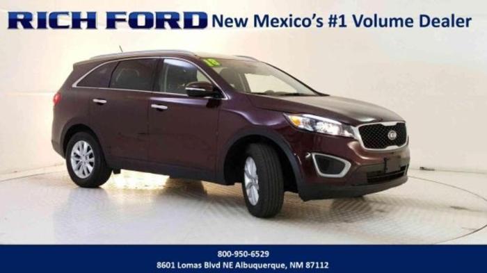 2018 kia sorento lx v6 lx v6 4dr suv for sale in albuquerque, new mexico