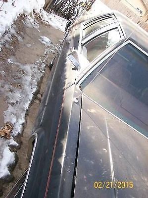 1980 ford crown victoria black 4-door car