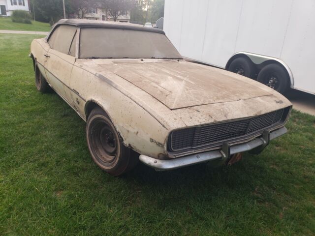 **barn find ** 1967 camaro convertible rs power window power top rally sport