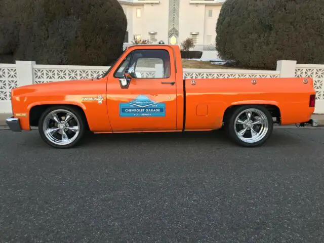 1986 chevrolet c-10 silverado custom deluxe, ridetech suspension, low miles!