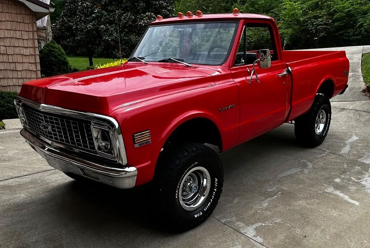 1972 chevrolet k10 short bed 350 4x4 32,300 original miles