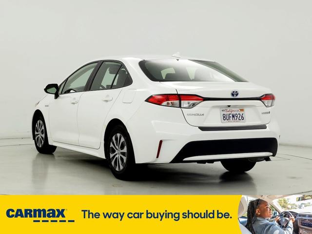 2021 toyota corolla hybrid le