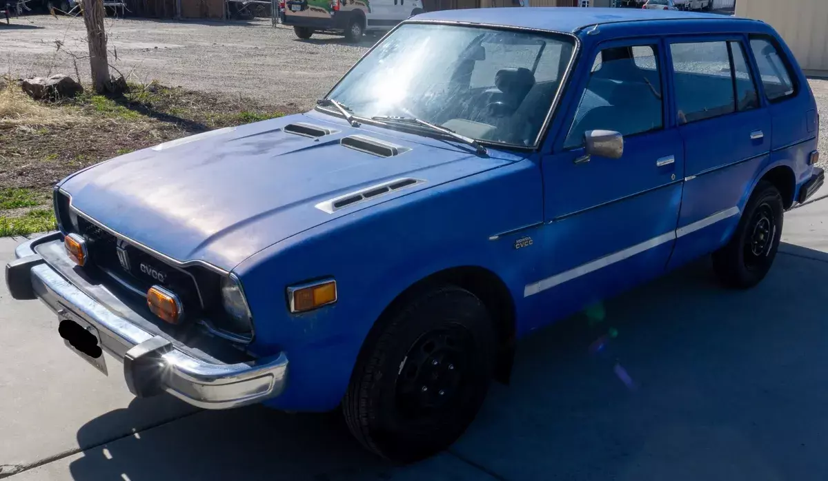 1977 honda civic cvcc wagon - no reserve!!