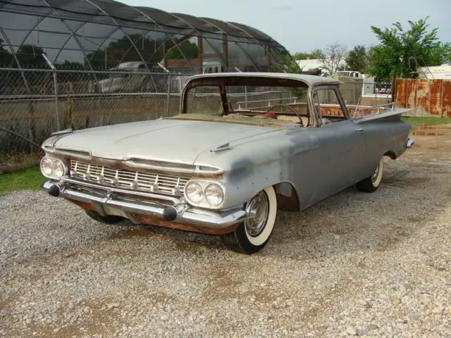 1959 chevrolet el camino. 348, tri power. rebuilt motor. solid. texas truck