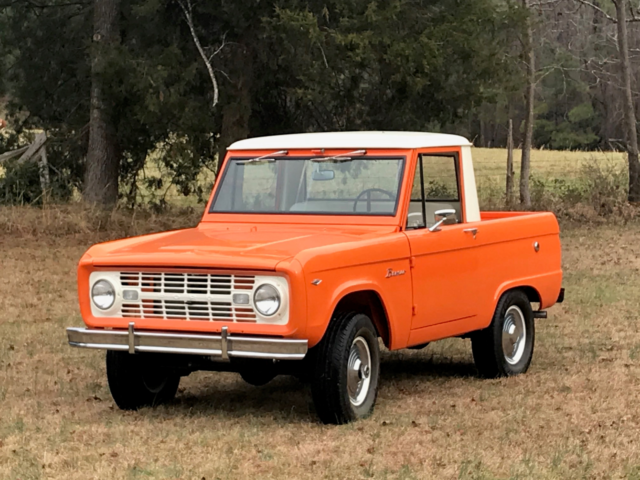 1967 ford bronco u14 half cab