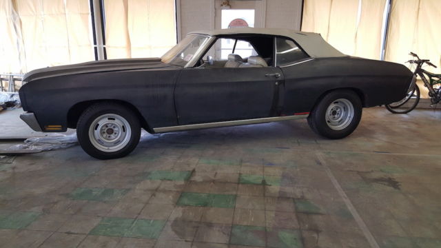 1970 chevy chevelle convertible project v8