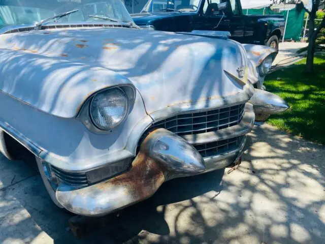 1955 cadillac 62 coupe coupe grey rwd automatic