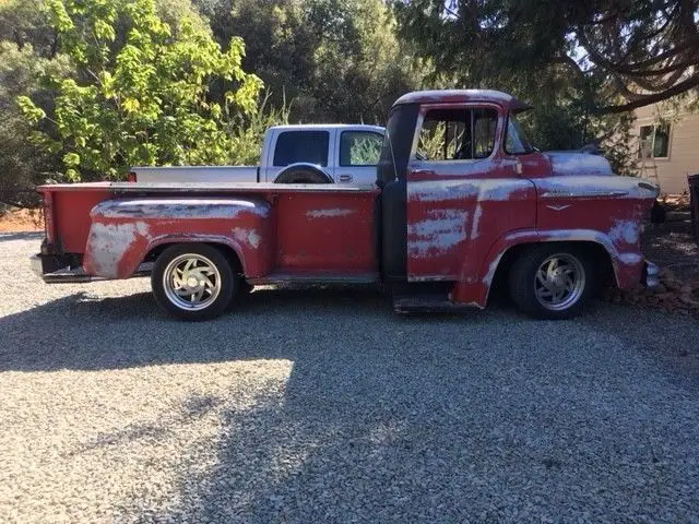 1956 chevrolet 5700 coe pick up truck lcf snub nose