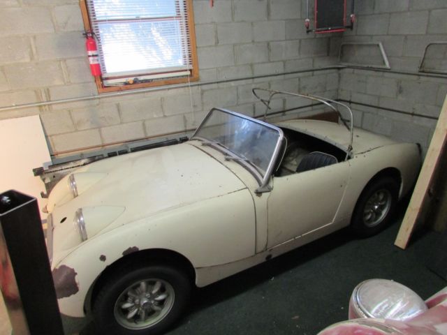 bugeye no rot~clean title~minilite wheels austin healey sprite spridget mg