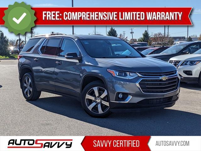 2021 chevrolet traverse lt leather