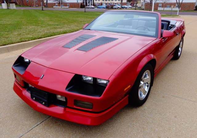 1988 chevrolet iroc-z convertible 42,611 actual miles stunning rare example w@w!