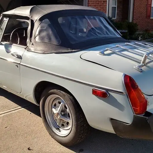 mgb limited edition convertable 1979