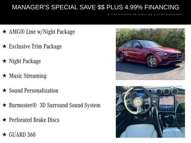 2024 mercedes-benz c-class c 300 4matic