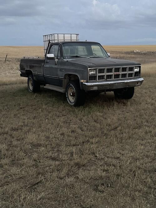1981 gmc 3500 4x4 reg cab long box