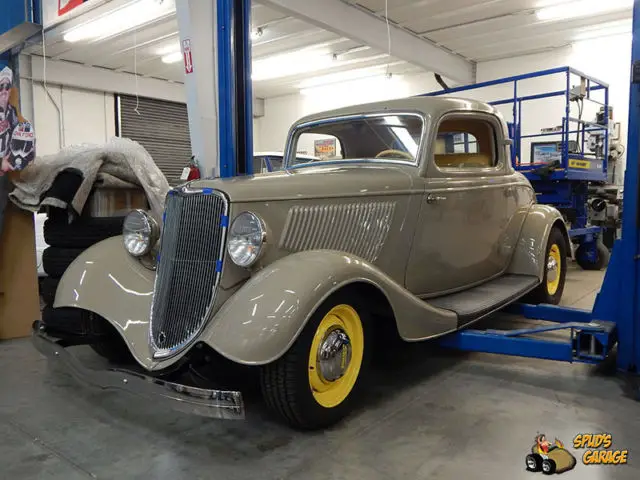 1933 ford 3 window coupe henry steel flathead v8 offy stromberg juice brakes