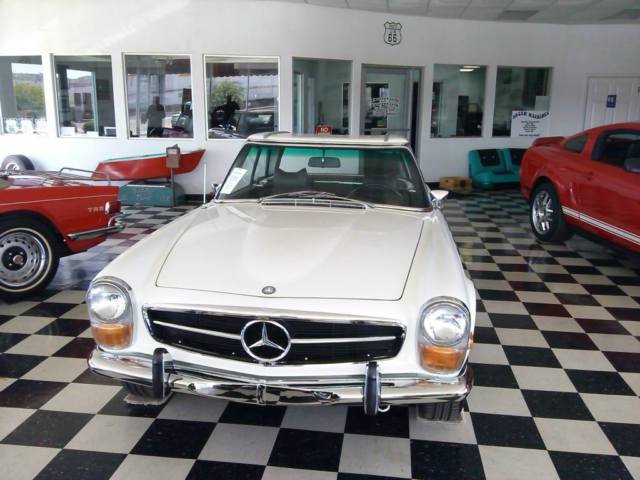 1970 mercedes 280 sl ~61,185 orig. miles~ removable hardtop - extreamly clean!