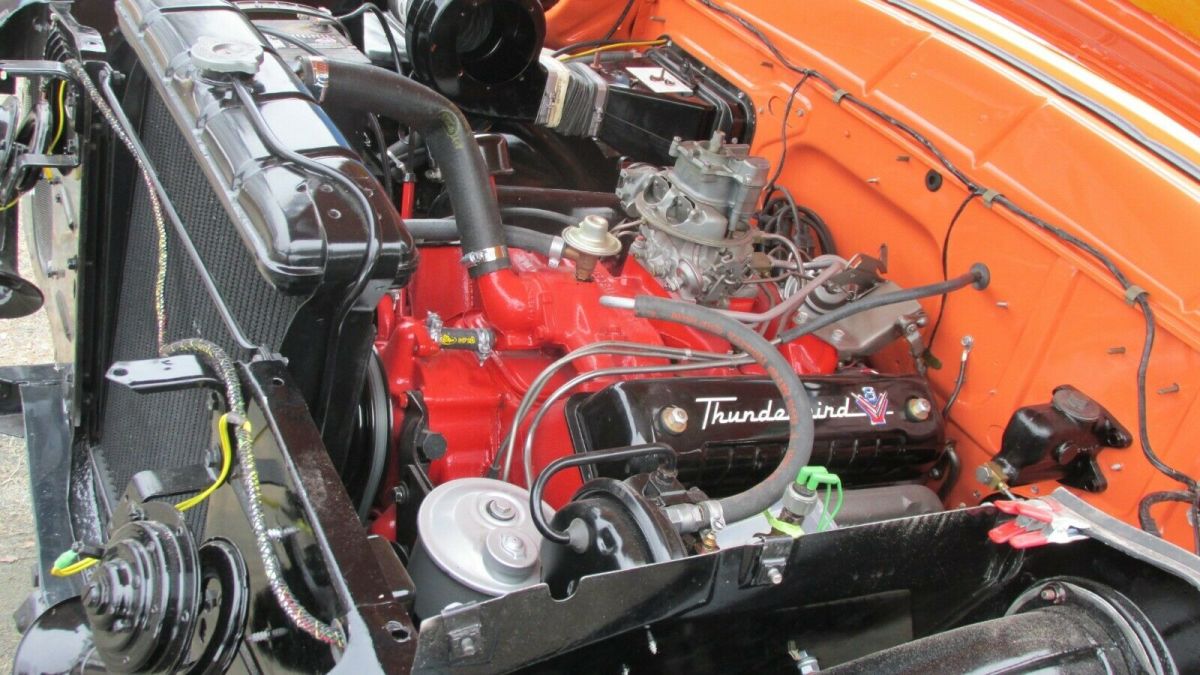 1956 ford sunliner convertable, 8 year body off ground up restoration