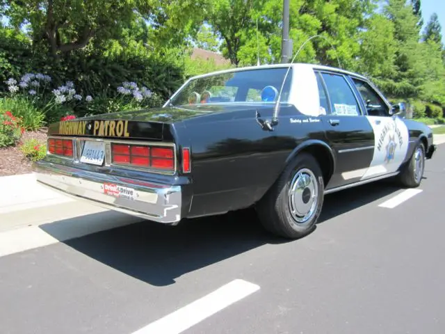california highway patrol police car