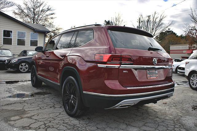 2018 volkswagen atlas 3.6l sel