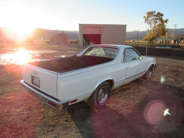 1985 el camino *runs, drives- well *california survivor car *clear title