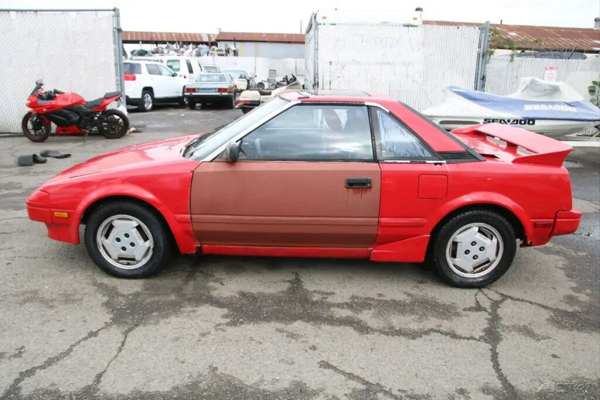 1985 toyota mr2 5-speed manual 4 cylinder no reserve