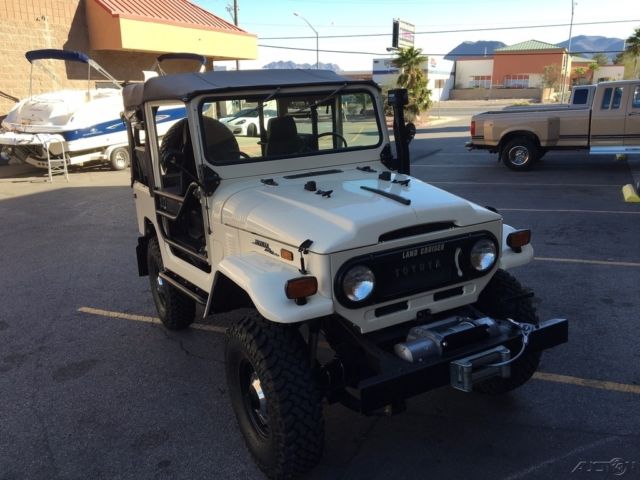 1973 toyota fj40 land cruiser 4wd convertible