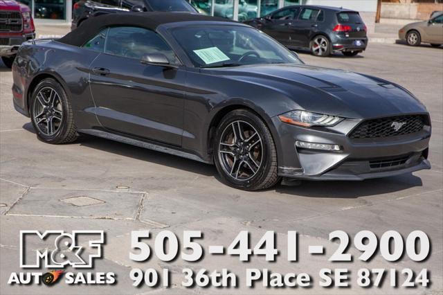 2018 ford mustang ecoboost premium