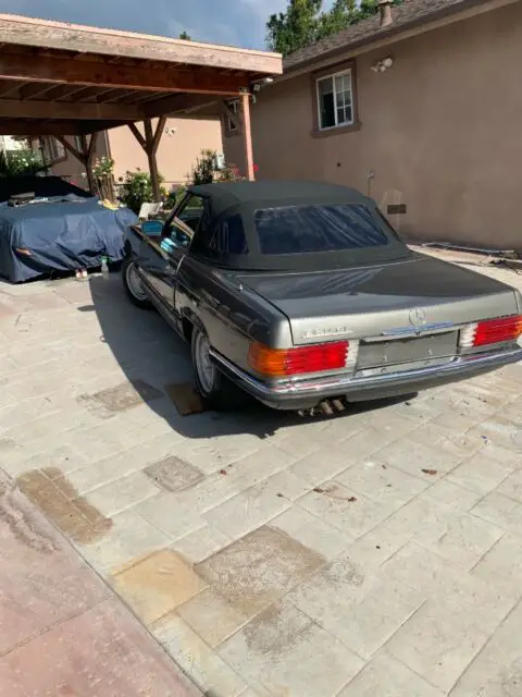 1982 mercedes 280 sl manual