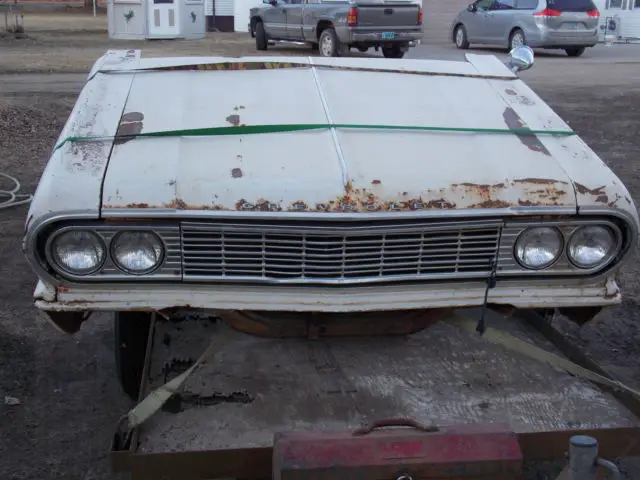1964 elcamino project clean title no reserve 6 cyl 3 speed manual