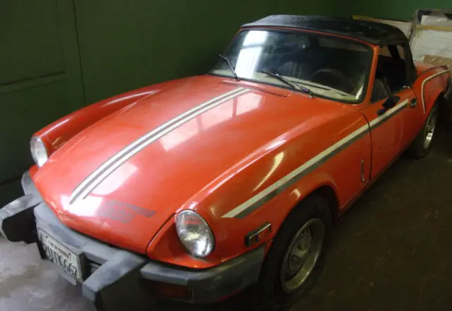 triumph spitfire 1979 - (in storage for 25 years) 60,938 orig miles exlnt extr