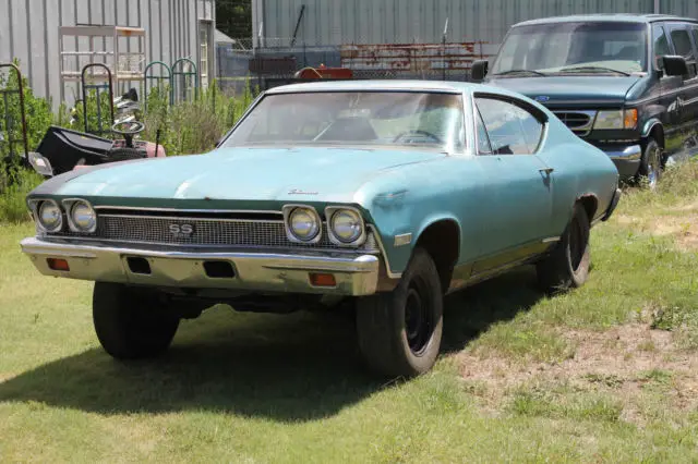 1968 chevy chevelle 396 4speed positrak rearend