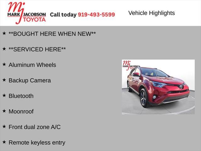 2018 toyota rav4 xle