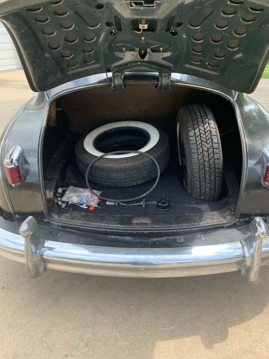 1948 chrysler windsor sedan fluid drive black rwd