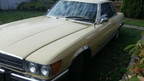 1973 mercedes 450 slc hard-top, vintage, classic, 2-door, automatic, sunroof