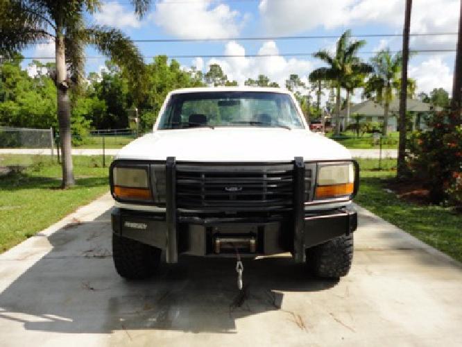 1994 ford f-250 super duty 4wd long bed with winch in naples, fl