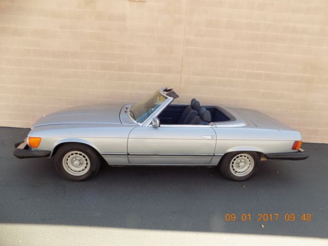 1976 mercedes 450 sl no rust ever arizona nm car low milage both tops