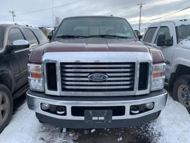 2010 ford f-250 super duty lariat 4x4 lariat 4dr crew cab 6.8 ft. sb pickup for sale in bonetraill, north dakota
