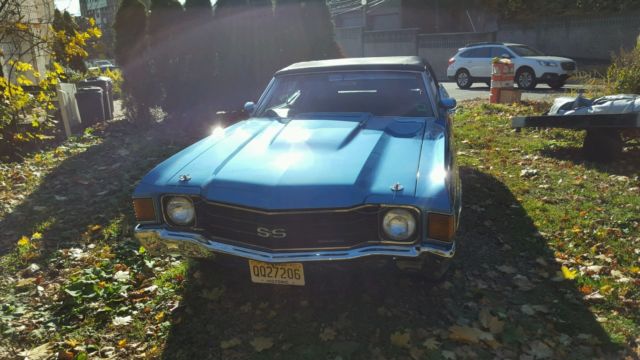 chevelle ss 454 ls5 w code convertible