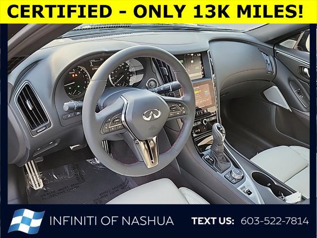 2023 infiniti q50 3.0t red sport 400