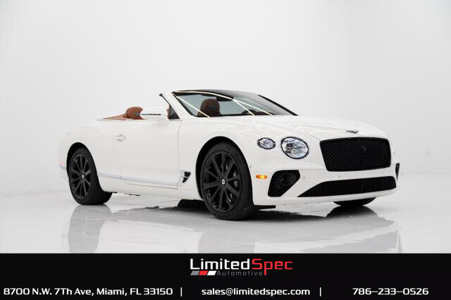 2021 bentley continental gt gt v8 convertible 2d