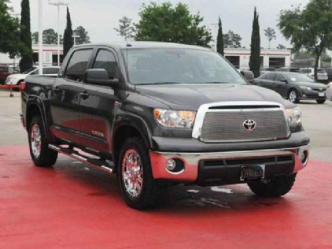 2012 toyota tundra 4wd truck 4wd crewmax short bed 5.7l ffv one owner warranty in spring, tx