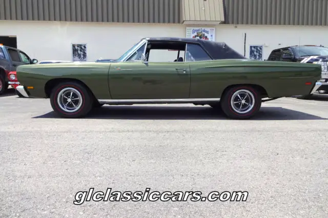 1969 plymouth road runner convertible #s matching low reserve very sharp