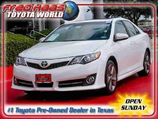 2012 toyota camry se alloys one owner warranty in spring, tx
