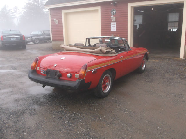 1980 mgb convertible 35,000 original mile survivor !!!!! no reserve!!!