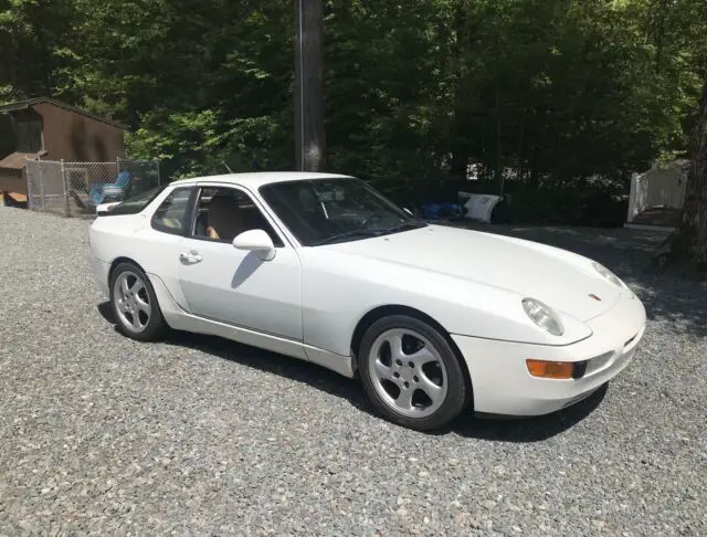 1993 porsche 968 coupe white rwd manual