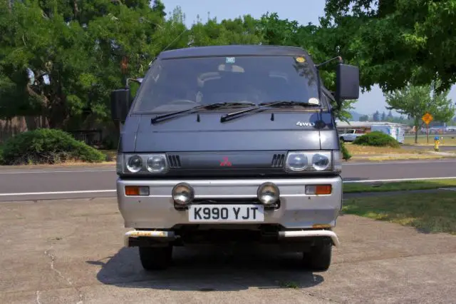 1992 mitsubishi delica exceed 4x4 turbo diesel van crystal lite roof low miles