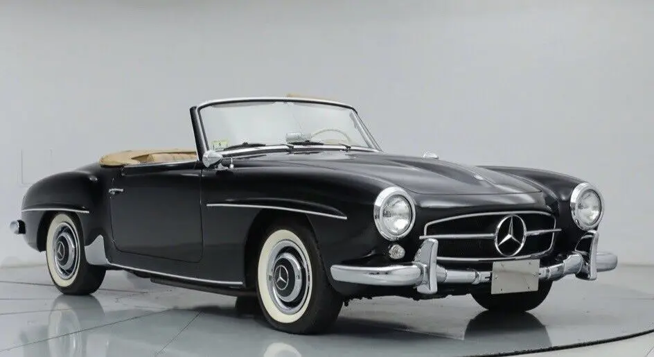 1959 mercedes-benz 190sl black rwd manual