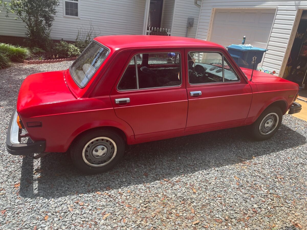1976 fiat 128 4 dr sedan manual trans no reserve