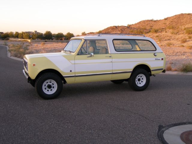 1976 international harvester scout traveler rare rallye edition